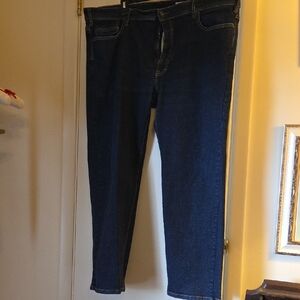 Mens Orvis Blue Jeans 1856 44x30 Stretch Twill